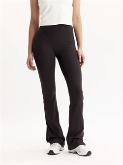 DROP OF MINDFLUNESS MØRKEBRUNE YOGATIGHTS - FLARE BEN