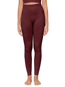 MOONCHILD SOFT SEAMLESS LEGGINGS - BURGUNDY