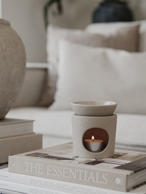 AYÛ AROMABRÆNDER I RÅHVID KERAMIK