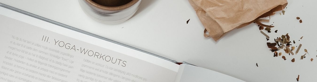 yogabog og yoga te hos yogashoppen