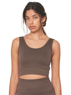 MOONCHILD BRUN CROP TOP - STORM