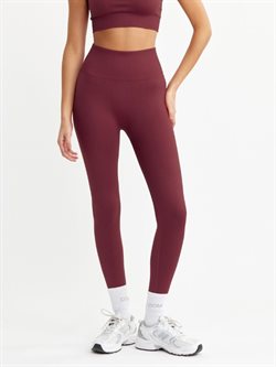 DROP OF MINDFULNESS SIGNATURE SEAMLESS LEGGINGS - RUBY