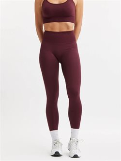 DROP OF MINDFULNESS SIGNATURE SEAMLESS LEGGINGS - CHERRY