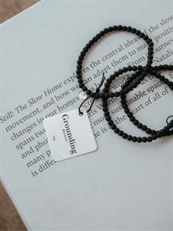 SOÏ ARMBÅND BLACKSTONE - 4 MM