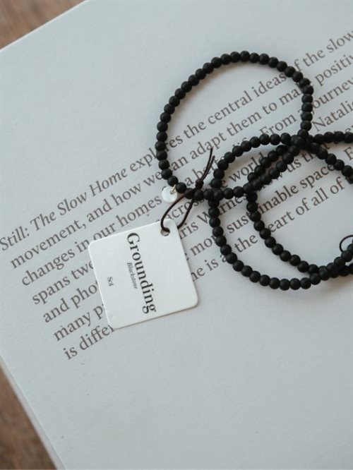 SOÏ ARMBÅND BLACKSTONE - 4 MM