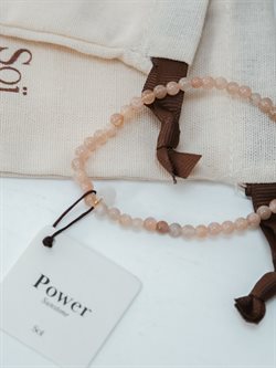 SOÏ ARMBÅND SUNSTONE - 4 MM