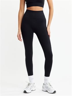 DROP OF MINDFULNESS SIGNATURE SEAMLESS LEGGINGS - SORT