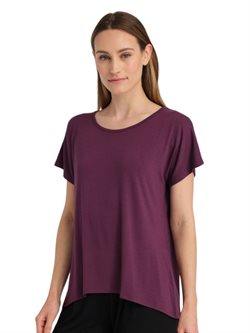 TEMPSDANSE BADINE YOGA T-SHIRT - CHERRY