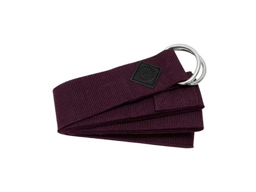 SIMPLE DAYS YOGA BÆLTE - BURGUNDY